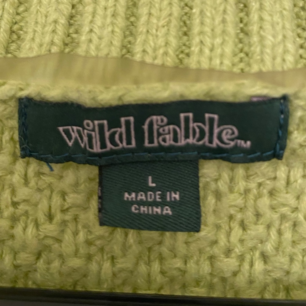 Spring Green Cardigan - Picture 3 of 6
